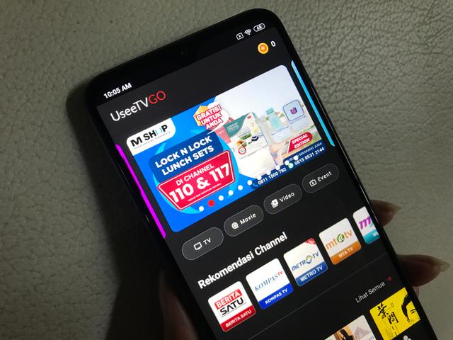 Tampilan Baru, Aplikasi UseeTV Go Hadirkan Berita Hingga Video on-Demand
