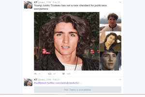 Foto Masa Muda PM Justin Trudeau Pikat Netizen