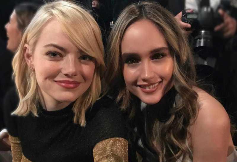  Wow! Foto Bareng Emma Stone, Cinta Laura Bakal Main Satu Film? 