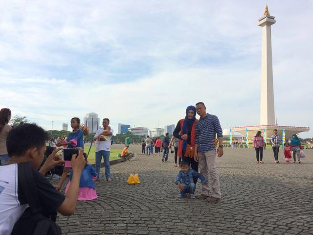  Jalan-jalan ke Monas, Jangan Lewatkan Spot Foto Favorit Ini 