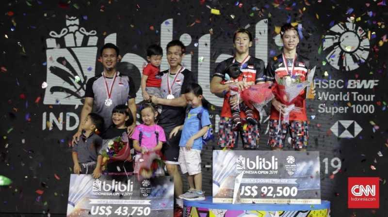 Kevin/Marcus dan Ahsan/Hendra Kuasai Peringkat Dunia BWF