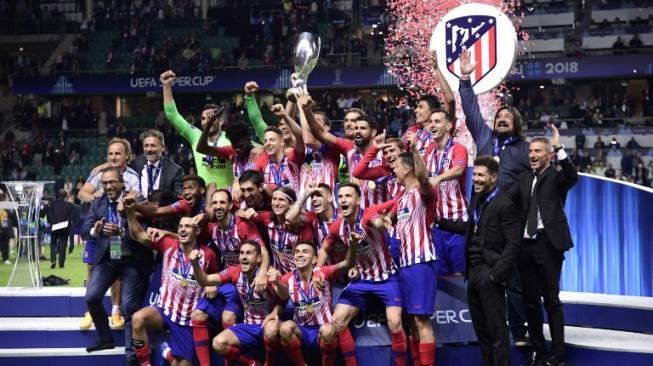 Taklukkan Real Madrid, Atletico Madrid Juara Piala Super Eropa