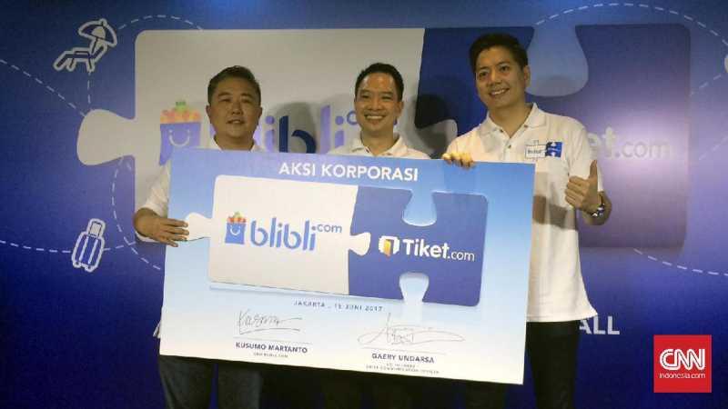 Resmi, Blibli.com Akuisisi Tiket.com