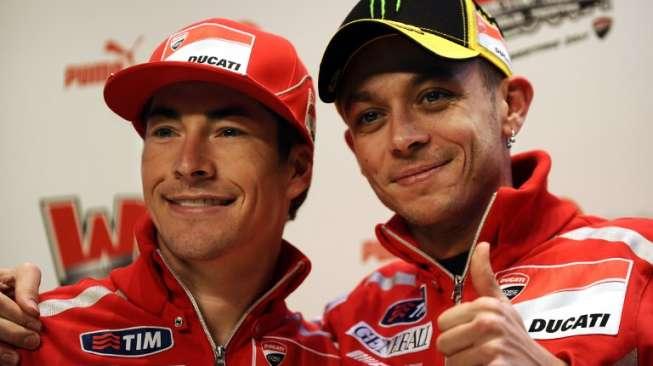 Nicky Hayden Tutup Usia, Valentino Rossi Sulit Berkata-kata