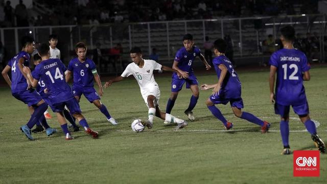 Hasil Kualifikasi Piala Asia U-16: Indonesia Hajar Filipina