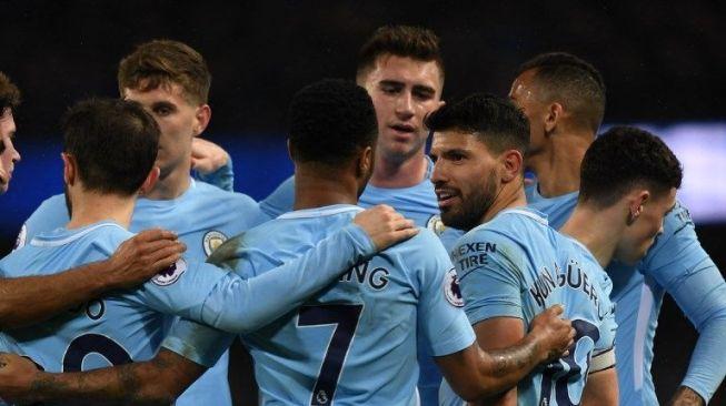 Aguero Mengamuk, City Pesta Gol di Etihad