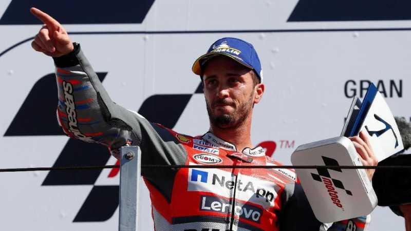 Dovizioso Menangi Balapan Ekstrem di MotoGP Valencia 2018