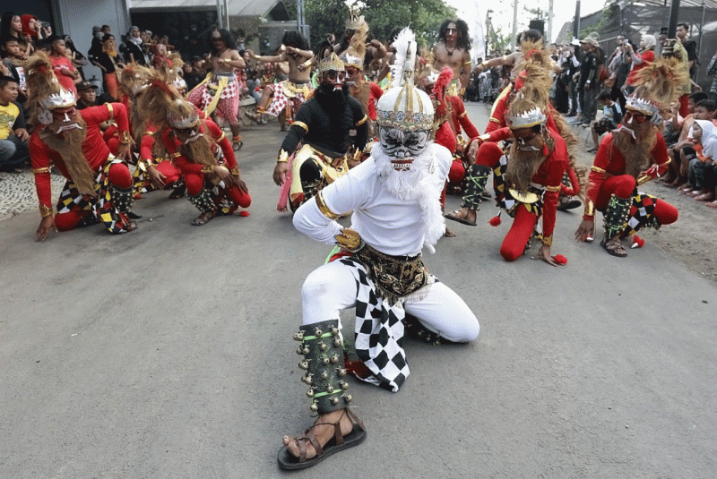 Flashmob Lagu Via Vallen Meriahkan Balkonjazz Festival 2019