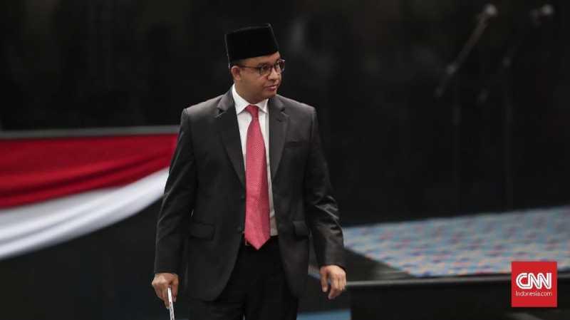 Anies Dicegah ke Podium karena Namanya Tak Dicatat Panitia