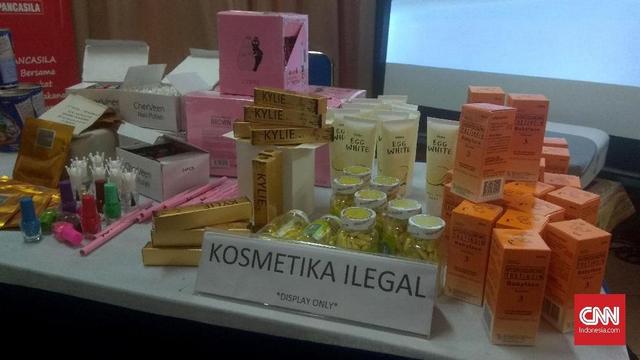 Setahun, BPOM Sita Kosmetik Ilegal Senilai Total Rp136 Miliar