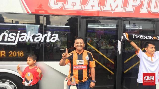 Jakmania Mulai Padati Lokasi Pawai Persija Juara