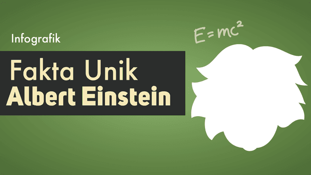 Infografik: 8 Fakta Unik Albert Einstein yang Mungkin Belum Kamu Tahu