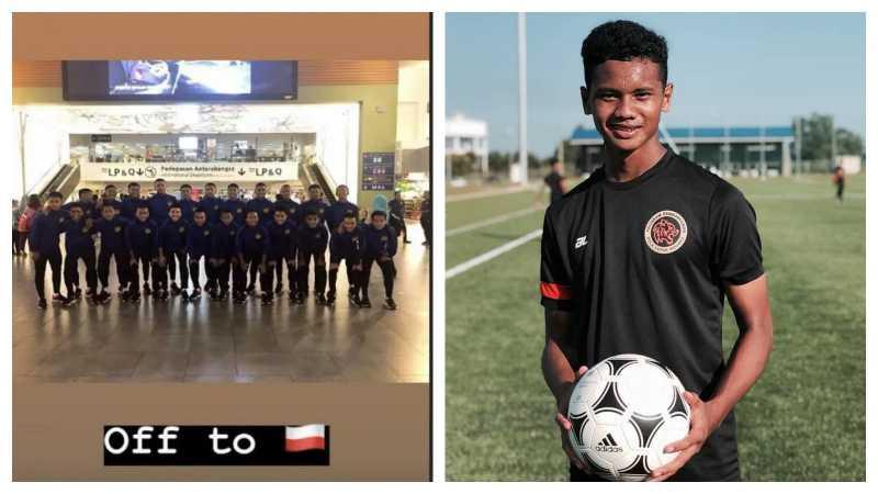 Pemain Timnas Malaysia U-16 yang Membalik Bendera Indonesia Minta Maaf