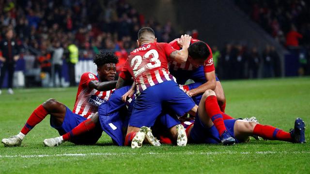 Gol Godin di Masa Injury Time Bawa Atletico Tekuk Bilbao