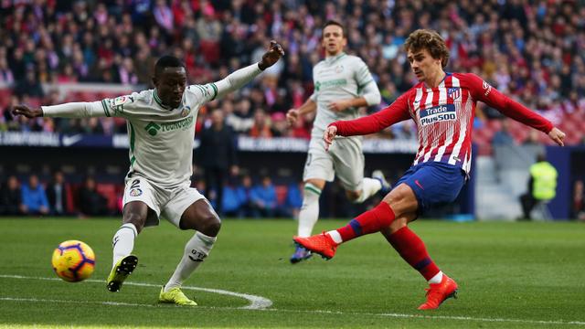 Gol Griezmann dan Saul Menangkan Atletico Madrid atas Getafe