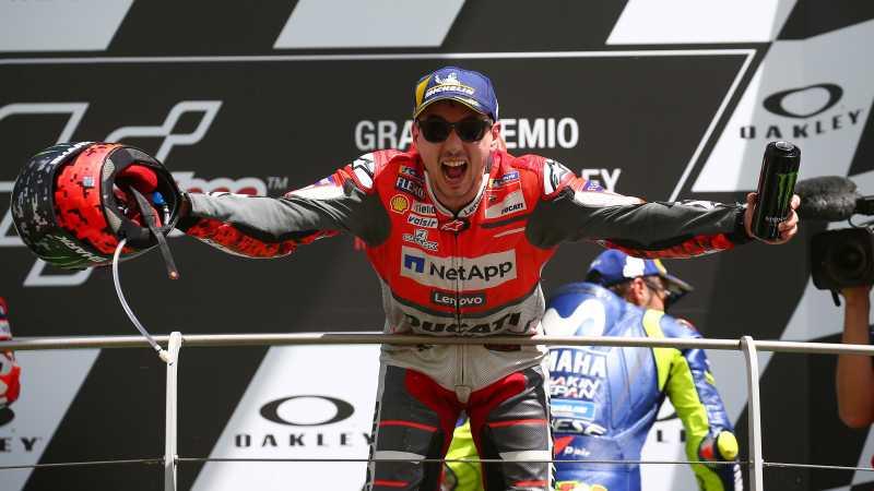 Luapan Kegembiraan Lorenzo di Sirkuit Mugello