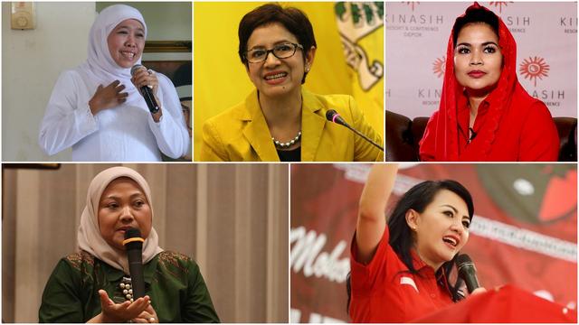 5 Wanita yang Ikut Serta di Pilkada 2018 